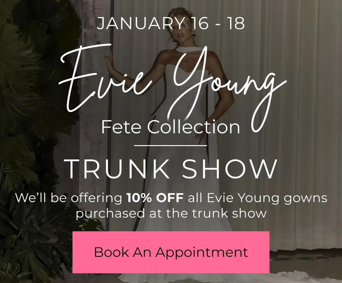 Evie Young Trunk show Banner